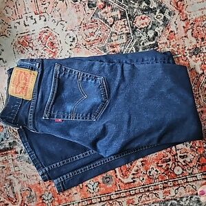 Mens LEVIS 511 Jeans 31/30 Dark Blue